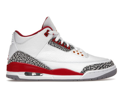 Air Jordan 3 Retro Cardinal Red CT8532-126 White/Light Curry