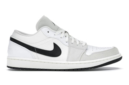 Jordan 1 Low Astrograbber White Black Sail DC3533-100 Sneakers