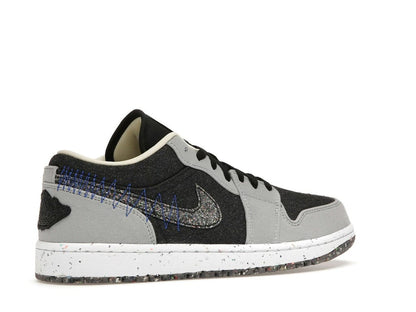 Air Jordan 1 Low SE Crater Black Grey DM4657-001 Sneakers