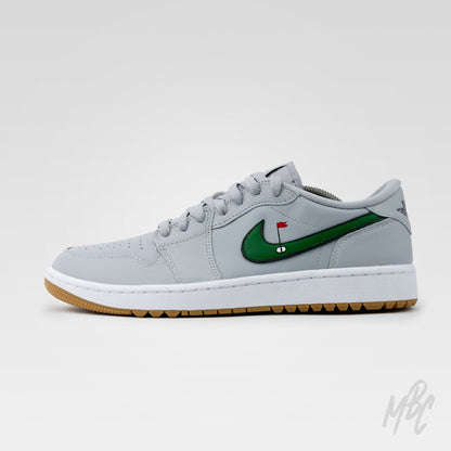 Clean on the Green - Jordan 1 Low Golf Custom