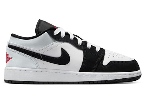 Air Jordan 1 Low SE Panda Toe GS White/Black/Red (HF3188-106)