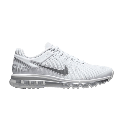 Nike Air Max 2013 White Metallic Slver