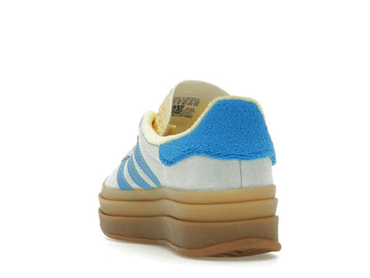 adidas Gazelle Bold Women’s Almost Blue Yellow Platform Sneakers IE0430