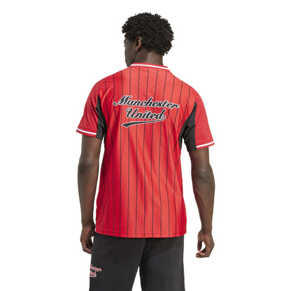Manchester United Icon LS Polo -Mens
