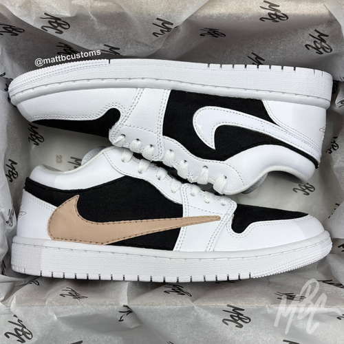Cactus Suede - Jordan 1 Low Custom | UK5
