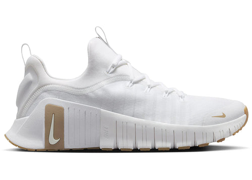 Nike Free Metcon 6 White Gum Light Brown Hemp