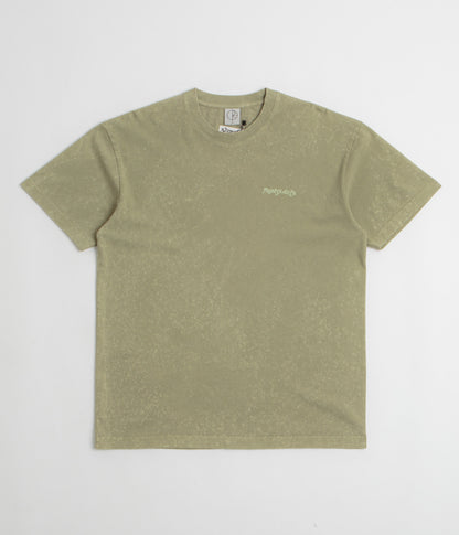 Polar Surf Logo Acid T-Shirt - Light Green