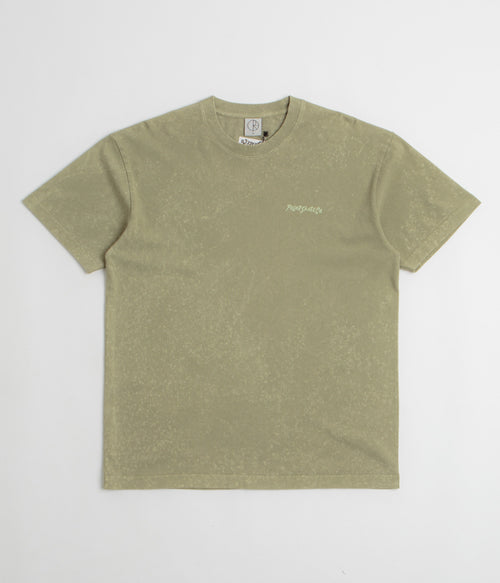 Polar Surf Logo Acid T-Shirt - Light Green
