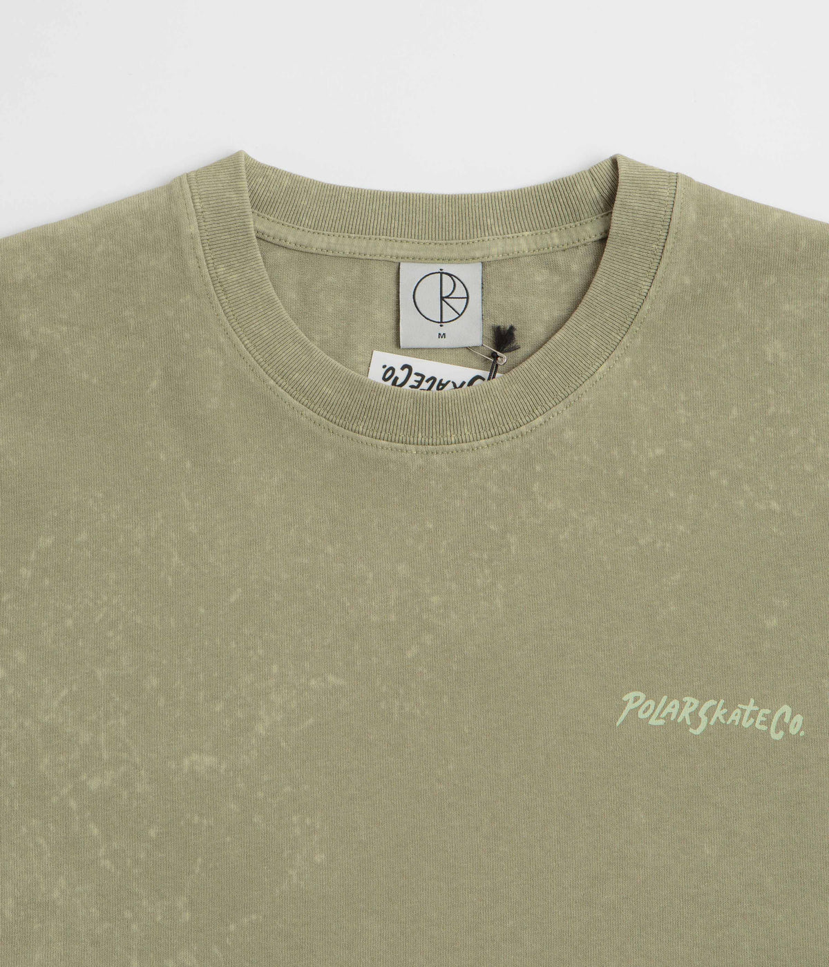 Polar Surf Logo Acid T-Shirt - Light Green
