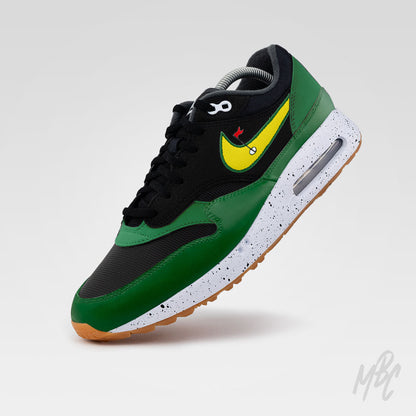Putting Greens - Air Max 1 Golf Black Custom