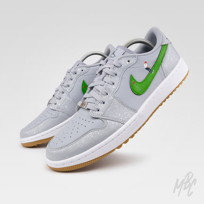 Putting Swoosh - Jordan 1 Low Golf Custom