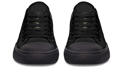 Born To Ride Black Lowtop Sneaker