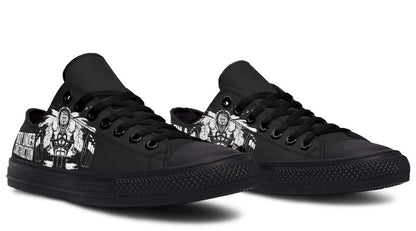 Lion Deadlift Black Lowtop Sneaker