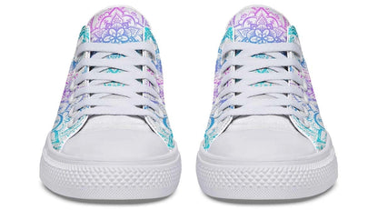 Lily Flower Skull Lowtop Sneaker