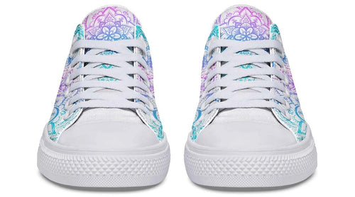 Lily Flower Skull Lowtop Sneaker