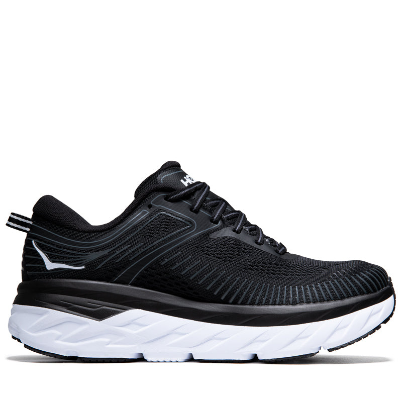 Hoka Bondi 7 - Black/White