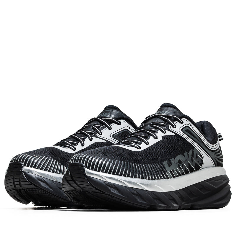 Hoka Bondi 7 - Black/Stardust