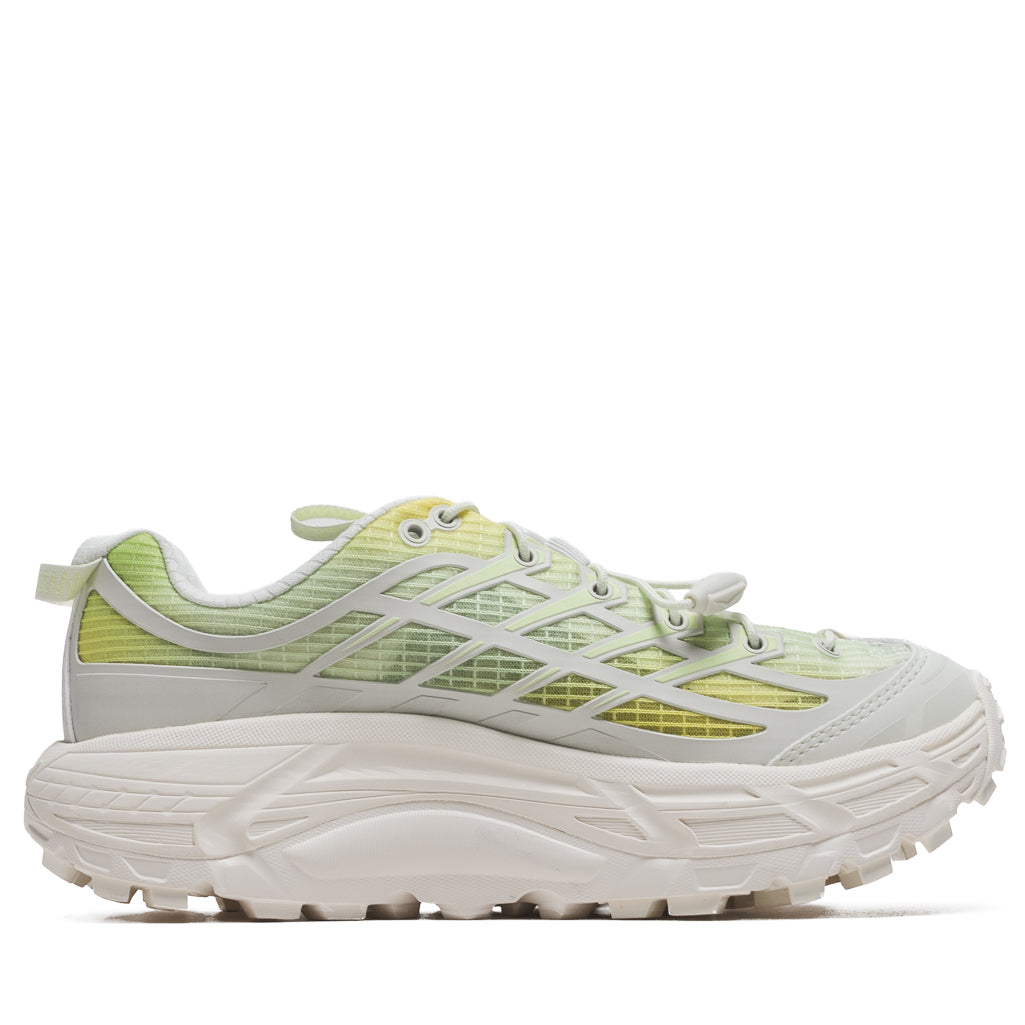 Hoka Mafate Three2 Grid - Truffle Salt/Sour Lemon