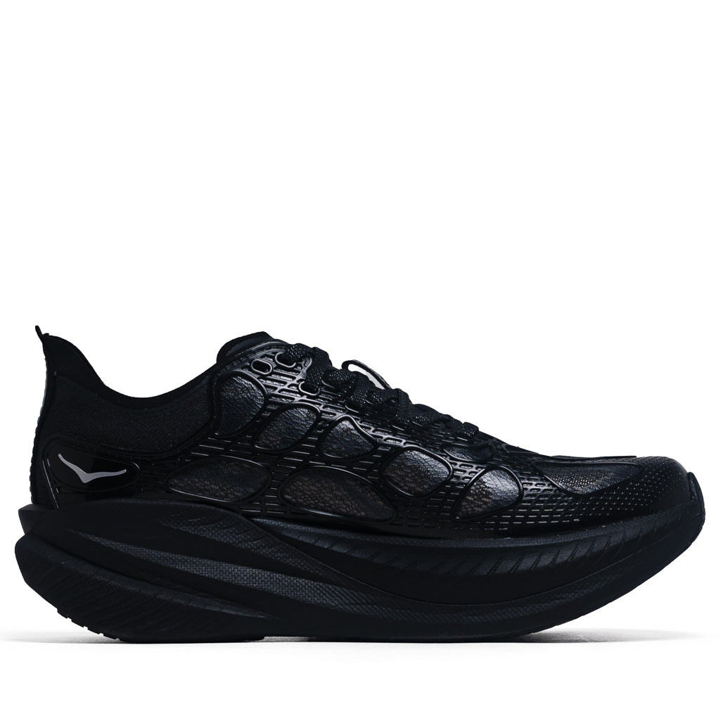 Hoka Mach X Caged - Black/Midnight Blue