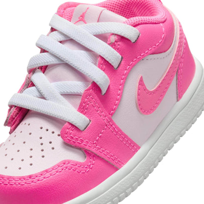 Air Jordan 1 Low ALT "Pink Foam Summit White Hyper Pink" - Toddler