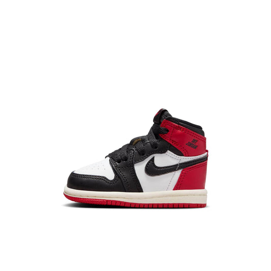 Air Jordan 1 Retro High OG "Black Toe" - Toddler