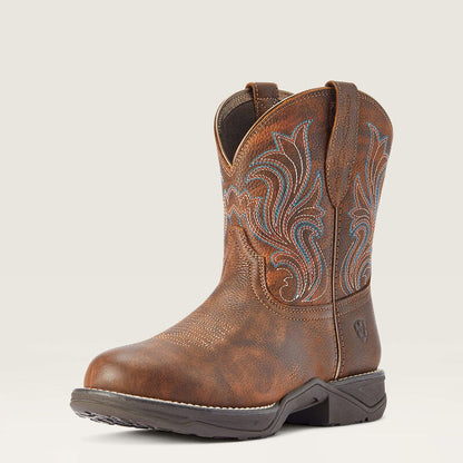 Anthem Round Toe Shortie Western Boot Style No. 10042422