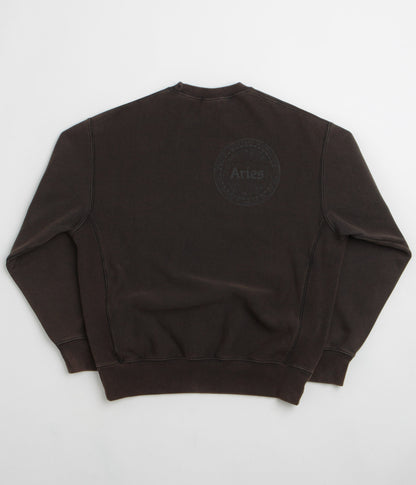 Champion x Aries Decentralised Crewneck Sweatshirt - Black