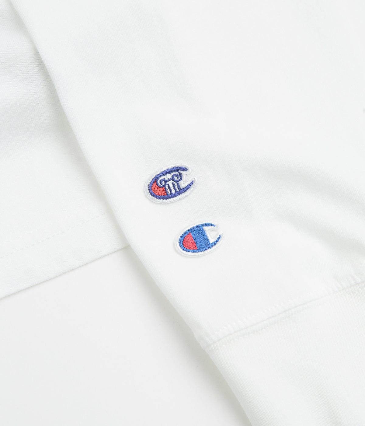 Champion x Aries Stars Long Sleeve T-Shirt - White