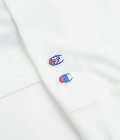 Champion x Aries Stars Long Sleeve T-Shirt - White