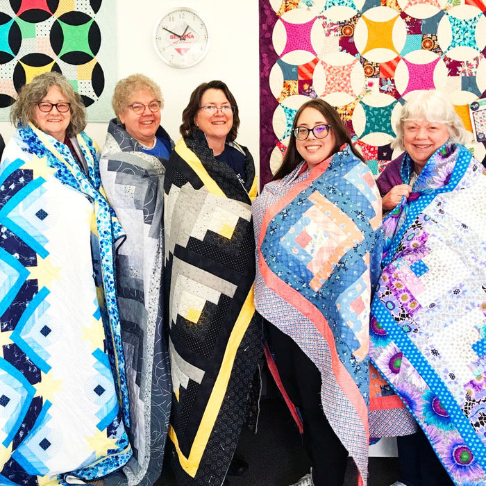 Beginning Quilting Class: Log Cabin Quilt - Evening - MON 10/5-11/16