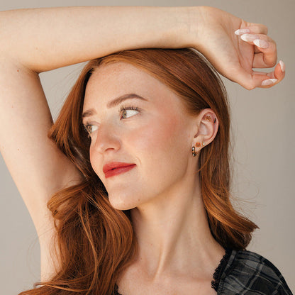 Boo Crew Enamel Hoops