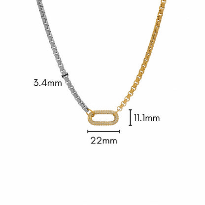Box Chain Necklace
