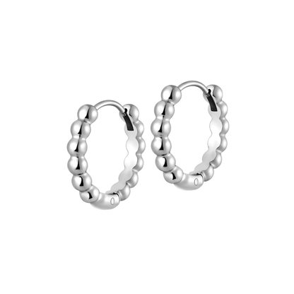 Bubble Bead Hoops