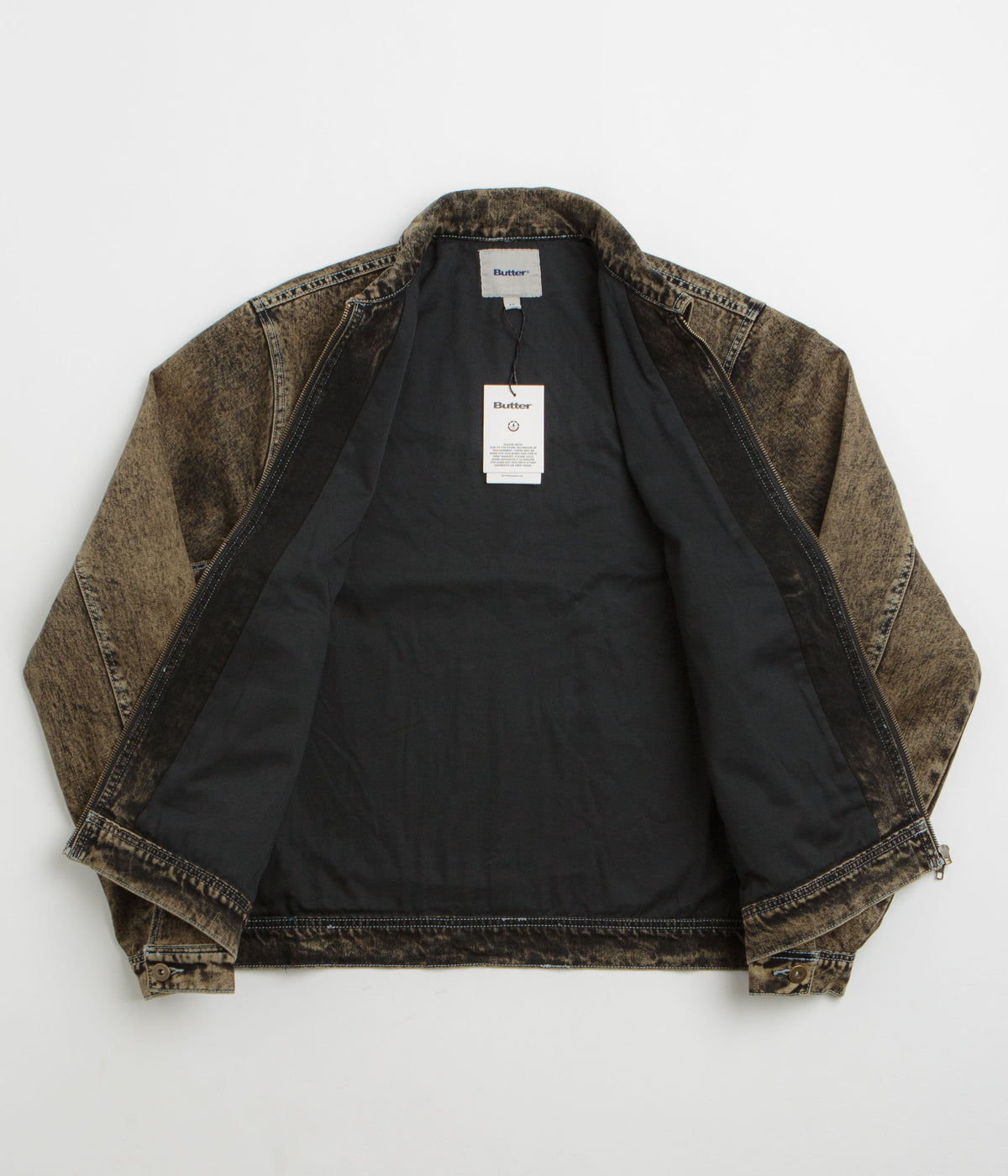 Butter Goods Bronco Denim Jacket - Tinted Brown