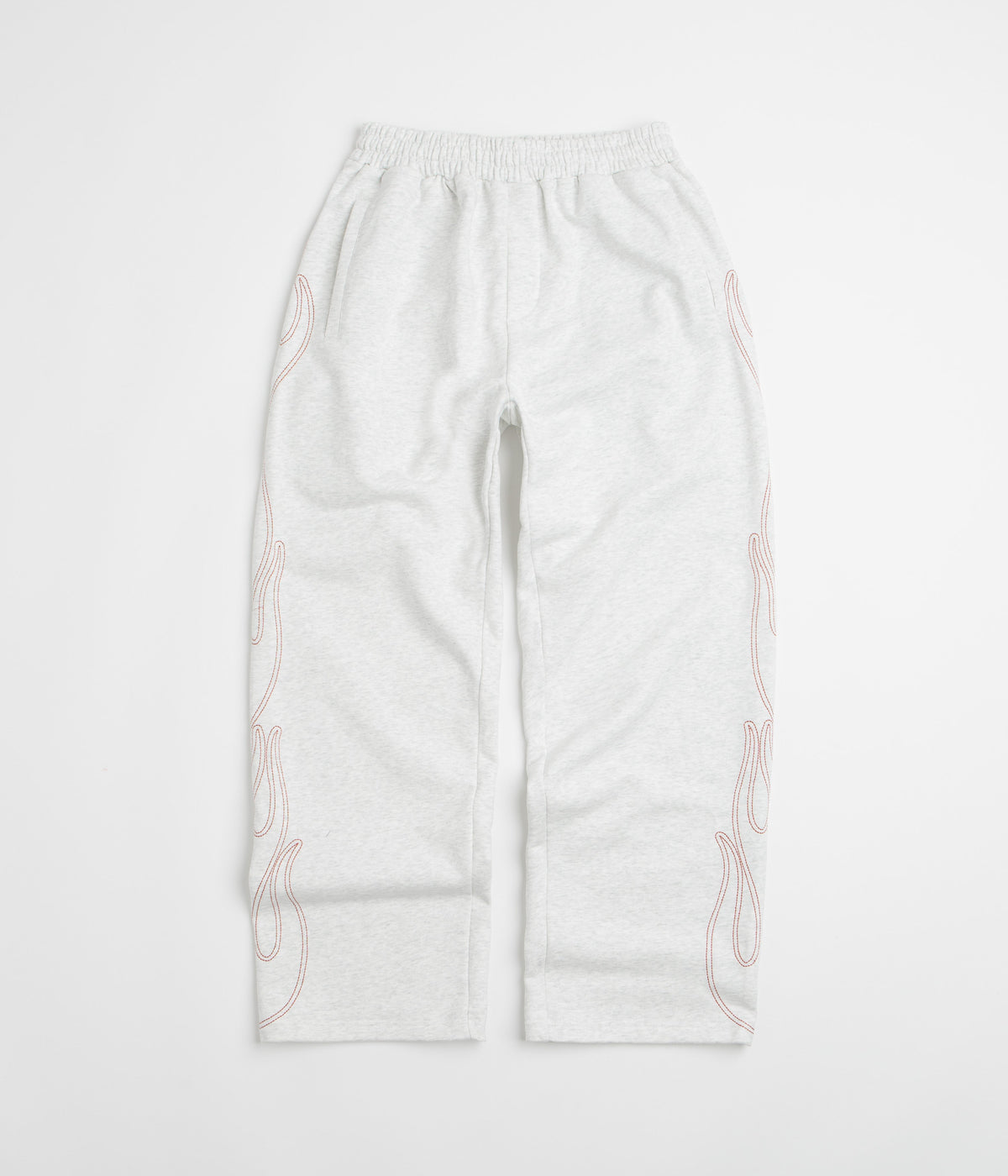 Butter Goods Flame Fleece Pants - Ash