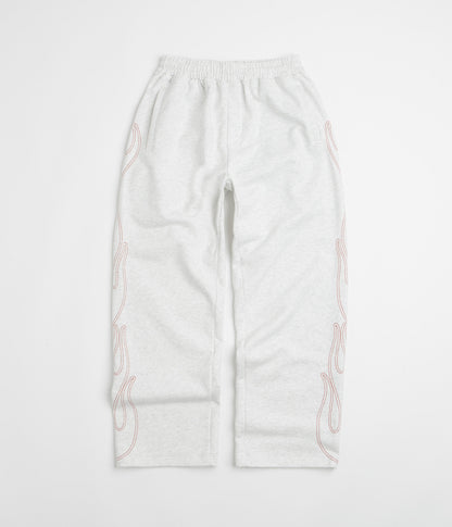 Butter Goods Flame Fleece Pants - Ash