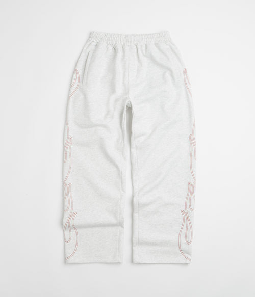 Butter Goods Flame Fleece Pants - Ash