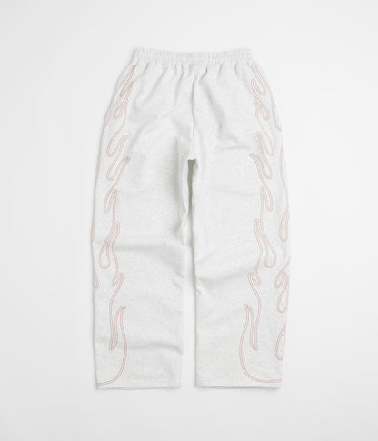 Butter Goods Flame Fleece Pants - Ash