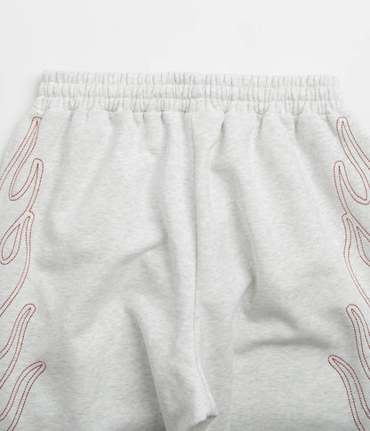 Butter Goods Flame Fleece Pants - Ash