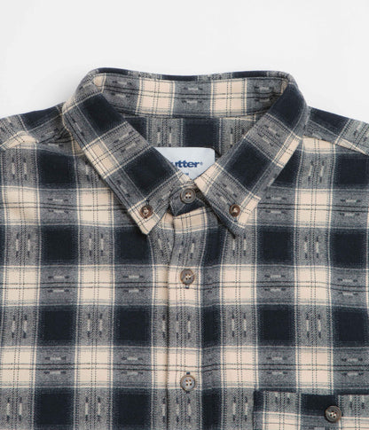 Butter Goods Sirocco Shirt - Navy / White