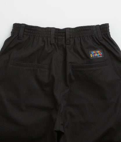 Butter Goods Wide Leg Pants - Black / Black