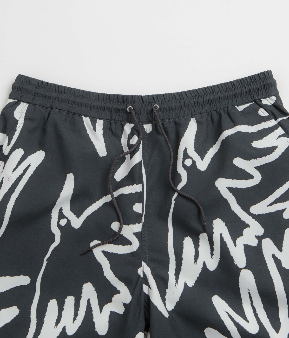 by Parra Birds Fly Free Swim Shorts - Black