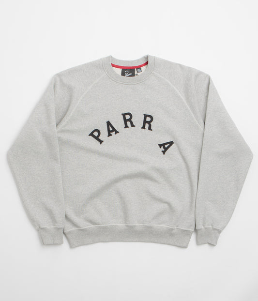 by Parra Drunk Parent Crewneck Sweatshirt - Heather Grey