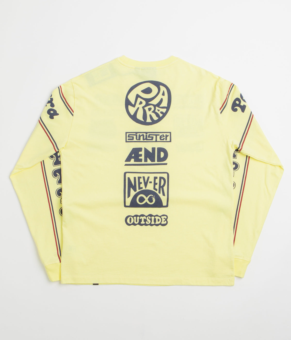 by Parra Never Sinister Long Sleeve T-Shirt - Yellow