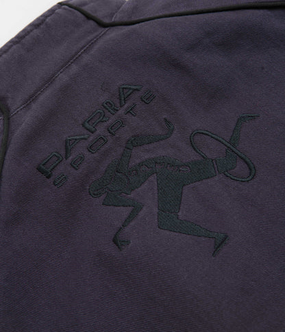 by Parra Owl Meets Rat Racing Jacket - Blue