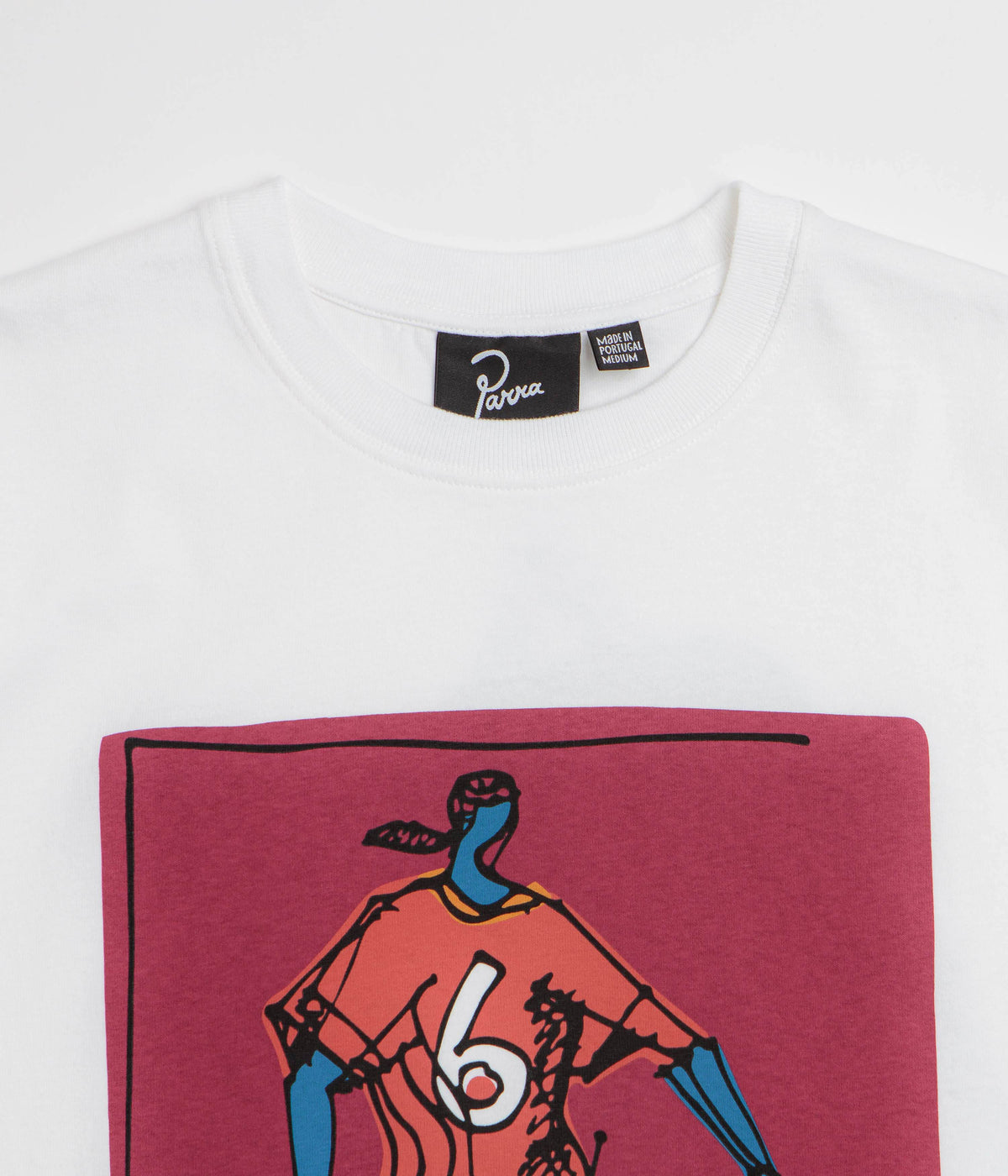 by Parra Kicked Around T-Shirt - White