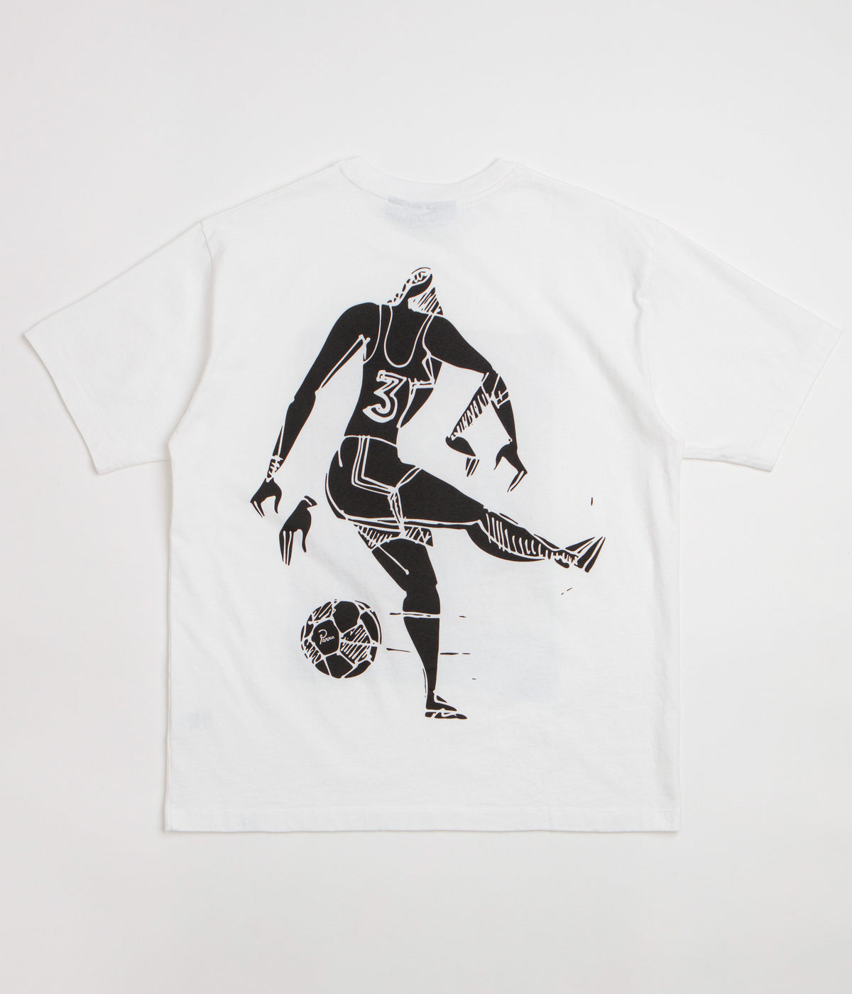 by Parra Kicked Around T-Shirt - White