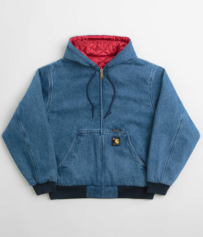 Carhartt Denim OG Active Jacket - Blue / USA Red