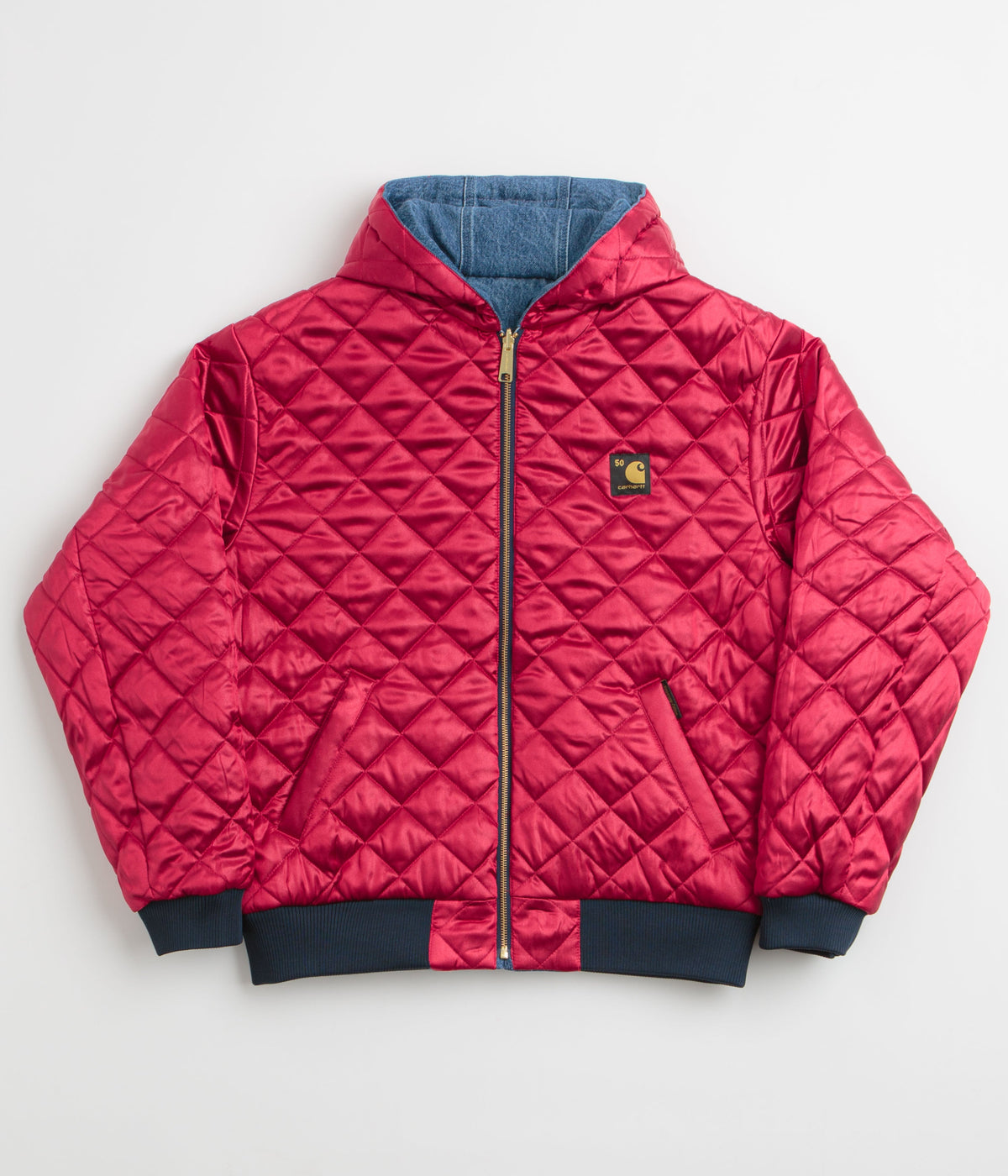 Carhartt Denim OG Active Jacket - Blue / USA Red