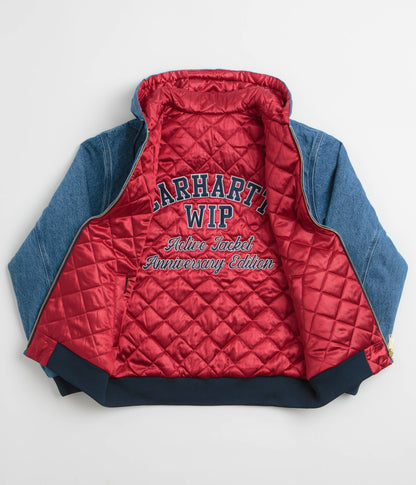 Carhartt Denim OG Active Jacket - Blue / USA Red